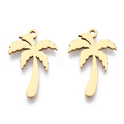 201 Stainless Steel Pendants LS-STAS-T052-48G-1