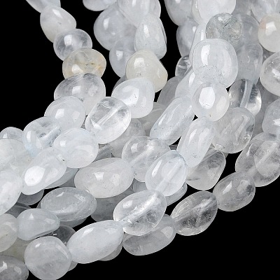 Natural Quartz Crystal Rock Crystal Beads Strands G-C286-A31-1