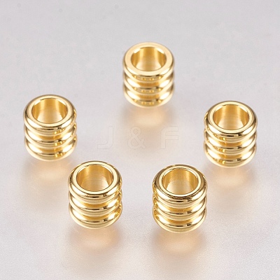 201 Stainless Steel Beads STAS-G173-01G-C-1