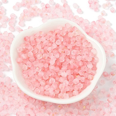 Frosted Glass Beads FGLA-D300-01F-1