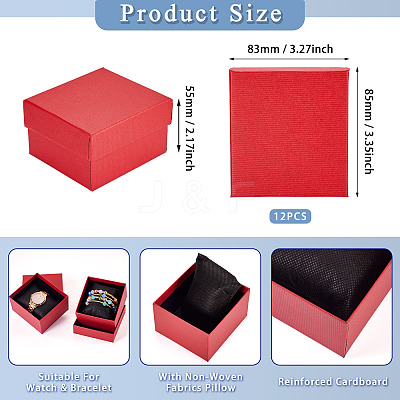 Rectangle Paper Jewelry Gift Boxes CON-TAC0010-91A-1