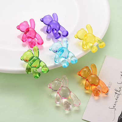 Transparent Acrylic Beads MACR-S373-01B-1