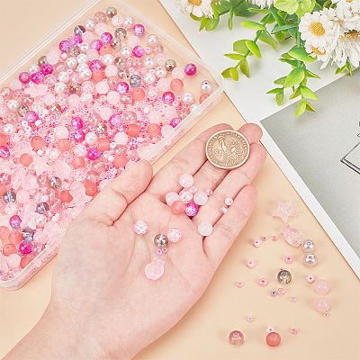 DIY Beads Jewelry Making Finding Kit DIY-AR0003-44B-1