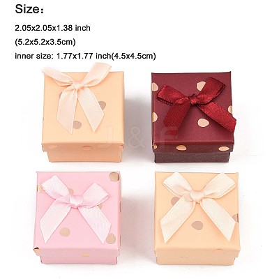12Pcs Cardboard Ring Boxes CBOX-FP0001-03-1