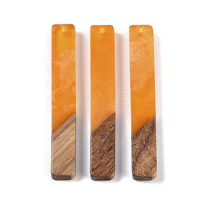 Resin & Wood Big Pendants WOOD-F015-02D-1
