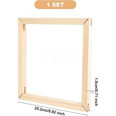 Solid Wood Stretcher Bars DIY-WH0188-15C-1