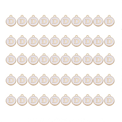 Golden Plated Alloy Charms ENAM-SZ0001-25A-D-1
