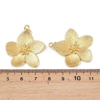 Brass Pendants KK-L255-04G-1
