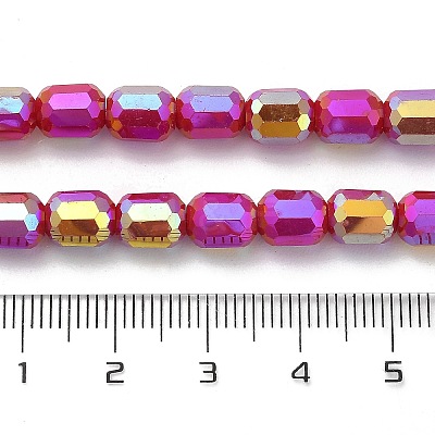 Electroplate Glass Beads Strands EGLA-D030-06A-1