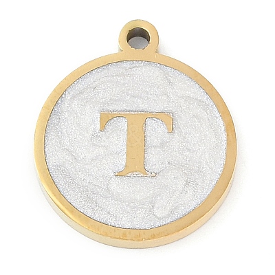 Ion Plating(IP) 201 Stainless Steel Pendants STAS-K288-02G-T-1