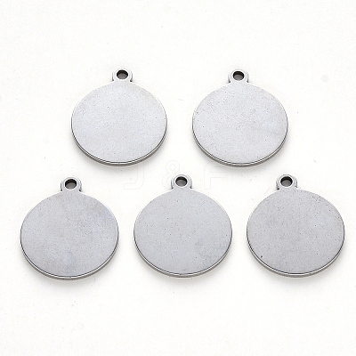 Tarnish Resistant 304 Stainless Steel Pendants STAS-N092-23B-1