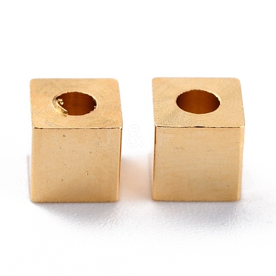Brass Spacer Beads KK-O133-209D-G-1