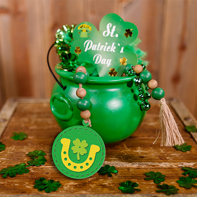 Saint Patrick's Day Carbon Steel Cutting Dies Stencils DIY-WH0309-1558-1
