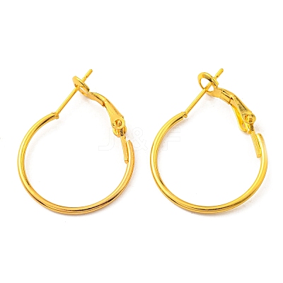 Iron Huggie Hoop Earring Findings IFIN-E025-01A-G-1