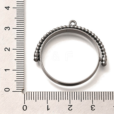 Alloy Open Back Bezel Pendants PALLOY-I223-01B-1
