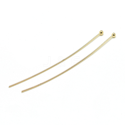 Brass Ball Head Pins KK-T032-013G-1