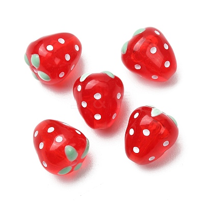 Transparent Acrylic Enamel Beads AC-CBA0B6E-01B-1