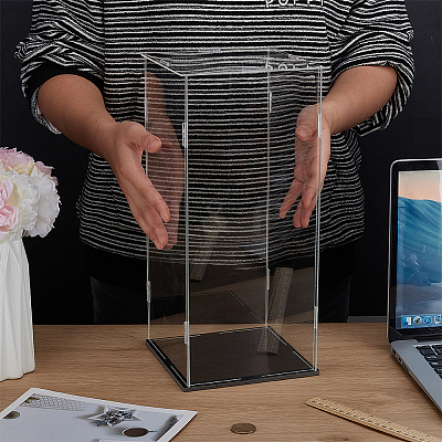 Transparent Acrylic Display Boxes ODIS-WH0329-95B-1