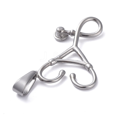 Tarnish Resistant 304 Stainless Steel Pendants STAS-I127-091P-1