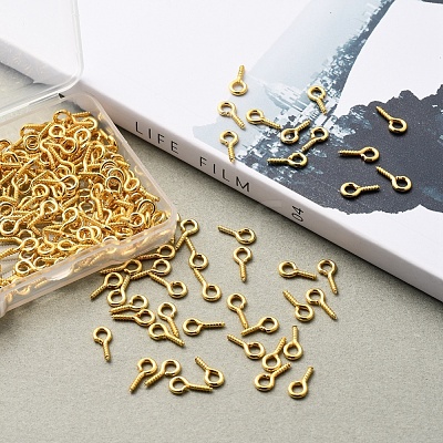 Iron Screw Eye Pin Peg Bails IFIN-YW0001-19G-1