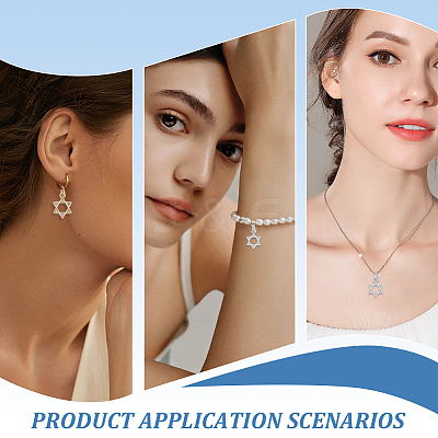 8Pcs 2 Colors Rack Plating Brass Micro Pave Cubic Zirconia Charms KK-AR0004-57-1