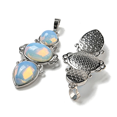 Opalite Pendants G-Q158-04O-1