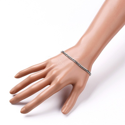 Tarnish Resistant 304 Stainless Steel Diamond Cut Chunky Curb Chains BJEW-JB05766-02-1