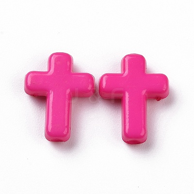 Opaque Acrylic Beads SACR-436-M-1