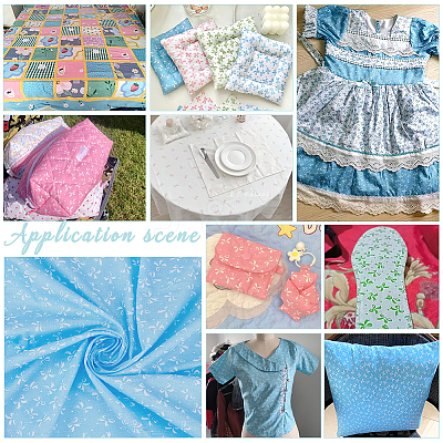 Cotton Fabric DIY-WH0308-839A-1