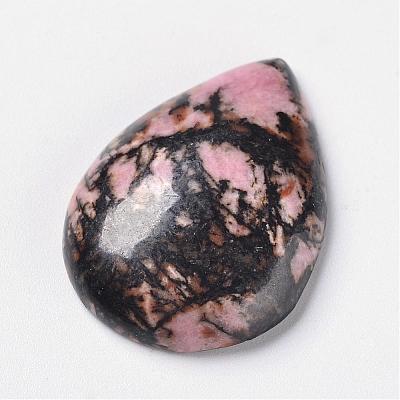 Natural Rhodonite Cabochons G-E335-02B-1