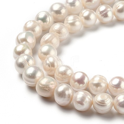 Natural Cultured Freshwater Pearl Beads Strands PEAR-L033-22-1