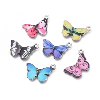 Alloy Enamel Pendants X-ENAM-K065-A-P-RS-1