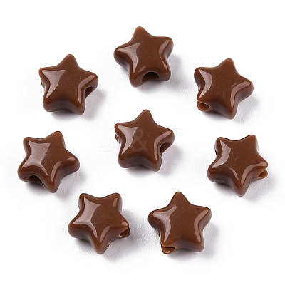 Opaque Acrylic Beads X-MACR-T047-01-01-1