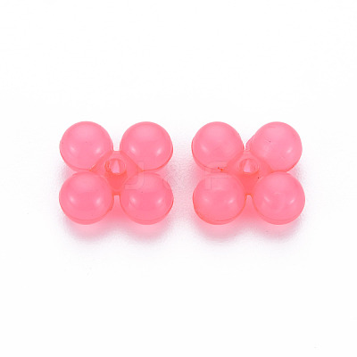 Transparent Acrylic Beads MACR-S373-02E-09-1