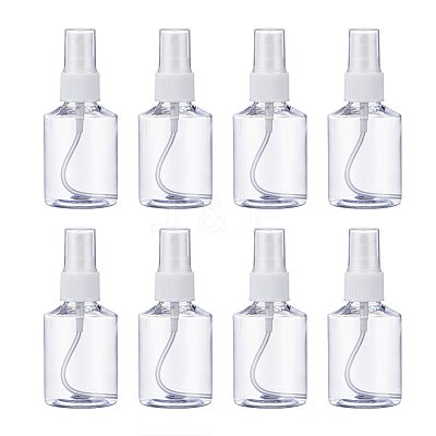 50ml Refillable PET Plastic Spray Bottles TOOL-Q024-02A-01-1