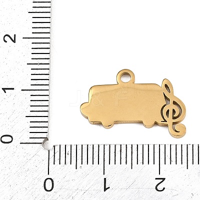 304 Stainless Steel Pendants SA-CBAE30B-03H-G-1