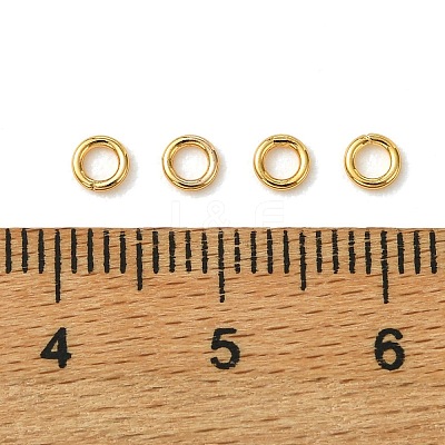SHEGRACE Brass Closed Jump Rings XGRQ5F266-804G-1