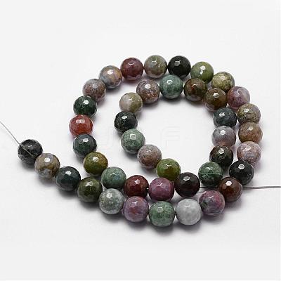 Natural Indian Agate Beads Strands G-D840-51-12mm-1