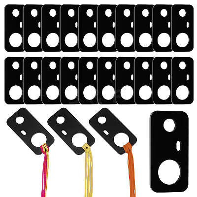 30Pcs Acrylic Thread Winding Boards FIND-PH0018-09A-1
