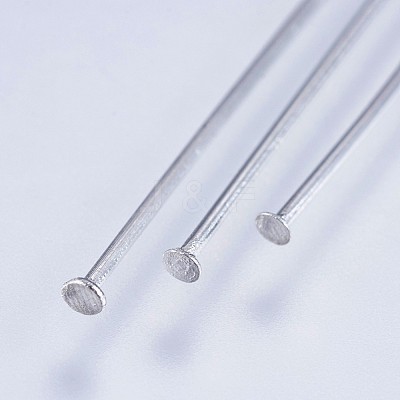 Tarnish Resistant 304 Stainless Steel Flat Head Pins STAS-F145-07P-0.6x40mm-1