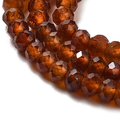 Natural Orange Garnet Beads Strands X-G-M426-A01-01-1