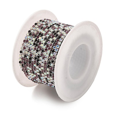Rhinestone and Iron Cup Chain CH-A007-01E-1