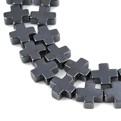 Synthetic Non-magnetic Hematite Beads Strands G-J211-A01-04-1