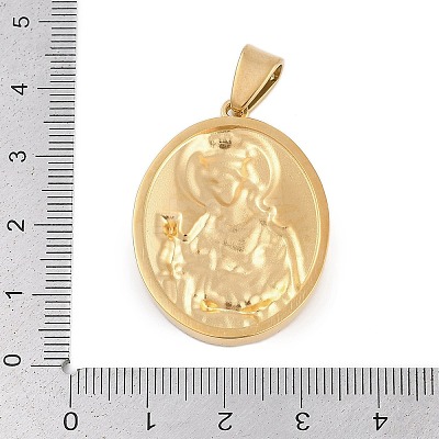 304 Stainless Steel Pendants LS-STAS-M103-01G-07-1