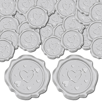 Adhesive Wax Seal Stickers DIY-CP0009-53A-16-1
