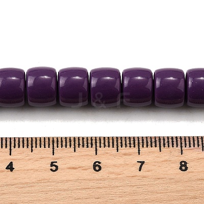 Natural Lepidolite/Purple Mica Stone Beads Strands G-F791-B01-1
