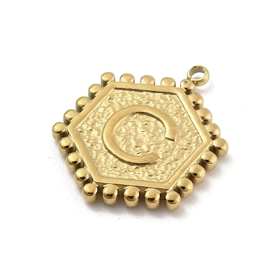 201 Stainless Steel Pendants LS-STAS-R227-01D-G-1