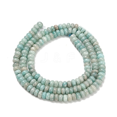Natural Amazonite Beads Strands G-L635-A35-4x2mm-1