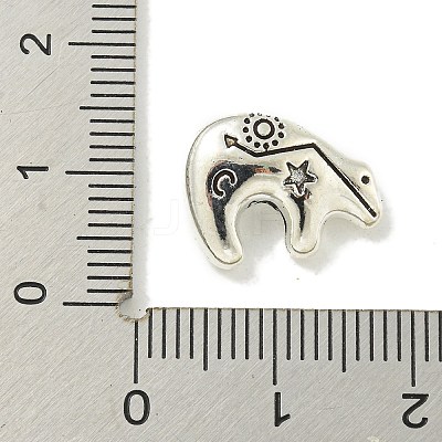 Tibetan Style Alloy Beads FIND-U015-40AS-1