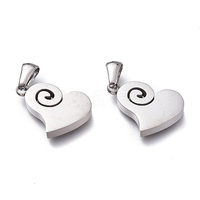Tarnish Resistant 304 Stainless Steel Pendants LS-STAS-Z006-18P-1